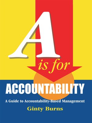 cover image of A is for Accountability
